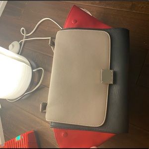 Celine Medium Tricolor Trapeze Bag